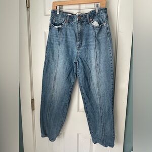 Vintage Style High Rise Jeans